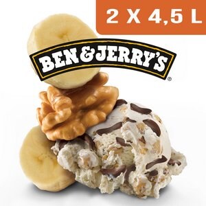 Ben & Jerry's Bac Chunky Monkey - 2 x 4,5L - 
